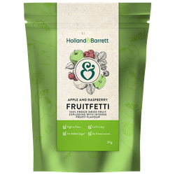 Holland & Barrett Raspberry & Apple Fruitfetti – 30g
