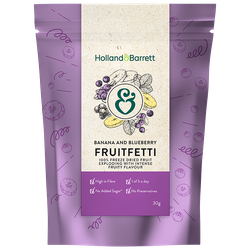 Holland & Barrett Banana & Blueberry Fruitfetti - 30g