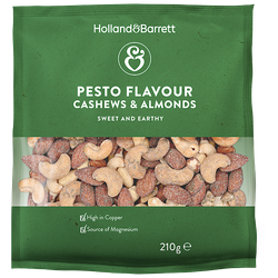 Holland & Barrett Pesto Cashews & Almonds - 210g