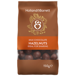Holland & Barrett Milk Chocolate Hazelnuts - 150g