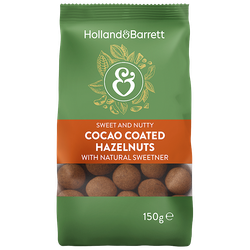 Holland & Barrett No Added Sugar Milk Chocolate Hazelnuts - 150g