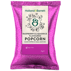 Holland & Barrett Raspberry & Liquorice Popcorn - 21g