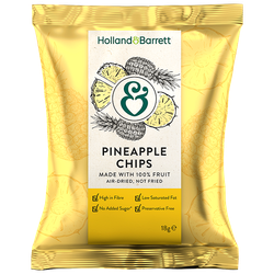 Holland & Barrett Pineapple Chips - 18g