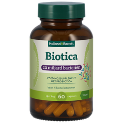 Holland & Barrett Biotica 20 miljard bacteriën - 60 capsules