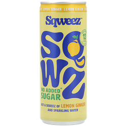 Sqweez Lemon Ginger Soda - 250ml
