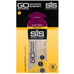 SiS GO Isotonic Energy Gel Blackcurrant - 6x60ml
