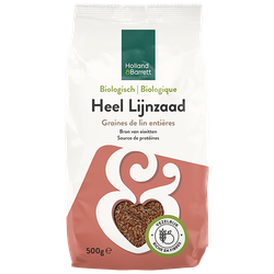 Holland & Barrett Biologisch Heel Bruin Lijnzaad - 500g