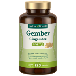 Holland & Barrett Gember 484 mg - 120 capsules