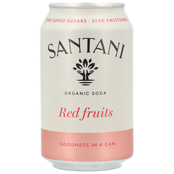 Santani Organic Soda Red Fruits - 330ml