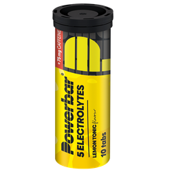 Powerbar 5Electrolytes Lemon Tonic + Cafeïne - 10 bruistabletten