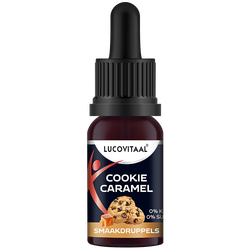 Lucovitaal Smaakdruppels Cookie Caramel - 20ml