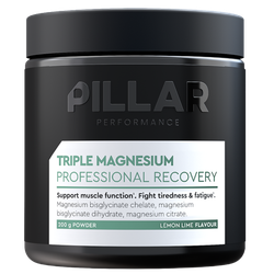 PILLAR Performance Triple Magnesium Professional Recovery Poeder Citroen & Limoen - 200g