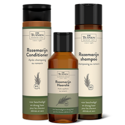 De Tuinen Rozemarijn Haar Trio Bundel - Shampoo + Haarolie + Conditioner