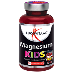Lucovitaal Magnesium Kids Kauwtabletten - 90 tabletten