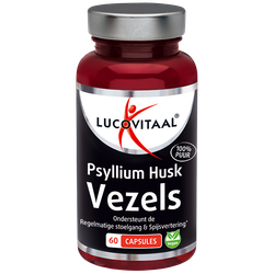 Lucovitaal Psyllium Husk Vezel - 60 capsules