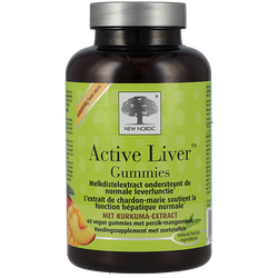 New Nordic Active Liver™ Gummies Perzik & Mango – 60 gummies