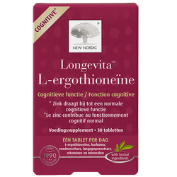 New Nordic Longevita™ L-Ergothioneine - 30 tabletten