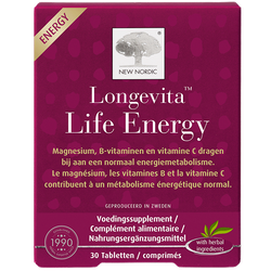 New Nordic Longevita Life Energy - 30 tabletten