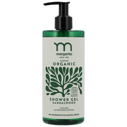 Margarita Organic Douchegel Sandelhout - 400ml