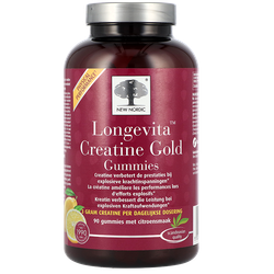 New Nordic Longevita™ Creatine Gold Gummies - 90 gummies