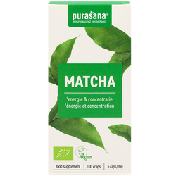 Purasana Matcha 280mg Bio - 100 capsules