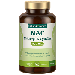 Holland & Barrett NAC N-Acetyl-L-Cysteïne 290 mg - 90 capsules