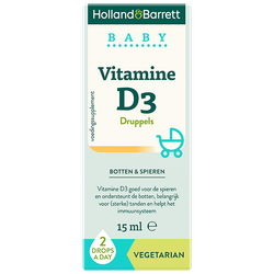 Holland & Barrett Baby Vitamine D3 Druppels - 15ml