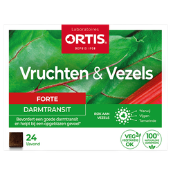 Ortis Vruchten & Vezels Forte - 24 blokjes