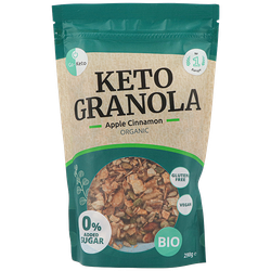 Go-Keto Keto Granola Appel Kaneel Bio - 290g