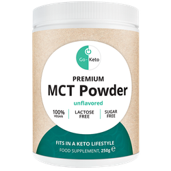 Go-Keto MCT Poeder Keto Kokos Premium C8/C10 - 250g