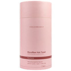 Veganboost Hair Towel Rose Quartz