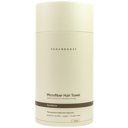 Veganboost Hair Towel Sandstone