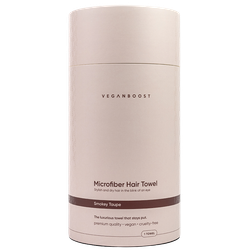 Veganboost Hair Towel Smokey Taupe