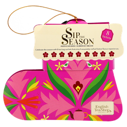 English Tea Shop Santa's Stockings Roze - 8 theezakjes