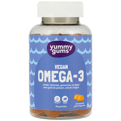 Yummygums Vegan Omega 3 Huile de'Algue - 45 gummies