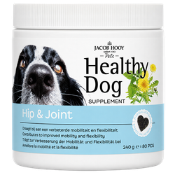 Jacob Hooy Pets Healthy Dog Hip & Joint - 80 stuks