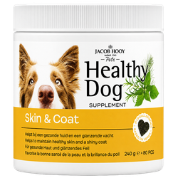 Jacob Hooy Pets Healthy Dog Skin & Coat - 80 stuks