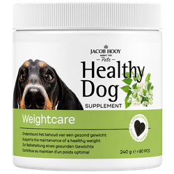 Jacob Hooy Pets Healthy Dog Weightcare - 80 stuks