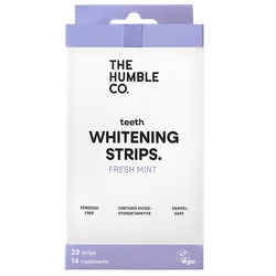 The Humble Co Teeth Whitening Strips Fresh Mint - 28 strips