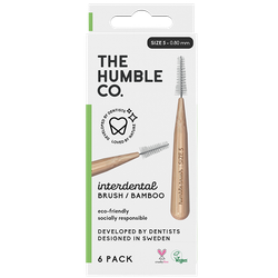 The Humble Co. Interdental Brush Bamboo Size 5 (0,80 mm) - 6 stuks
