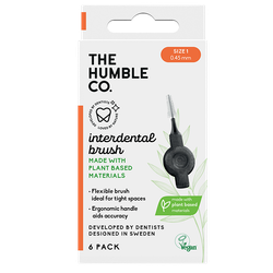 The Humble Co Interdental Brush Size 1 (0,45 mm) - 6 stuks