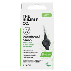 The Humble Co Interdental Brush Size 5 (0,80 mm) - 6 stuks