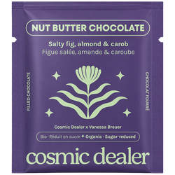 Cosmic Dealer Nut Butter Chocolate Toasted Salty Fig, Almond & Carob - 20g