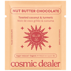 Cosmic Dealer Nut Butter Chocolate Toasted Coconut & Turmeric - 20g