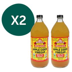 Bragg Apple Cider Vinegar BIO - 946ml x 2 stuks