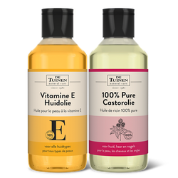 De Tuinen Oliën Bundel - Vitamine E Huidolie & Castorolie