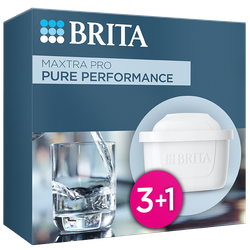 BRITA MAXTRA PRO Pure Performance Waterfilter - 4-pack (3+1)