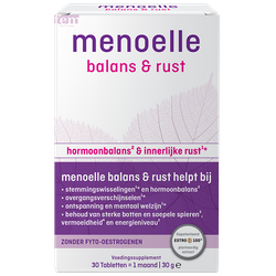 Menoelle Balans & Rust - 30 tabletten