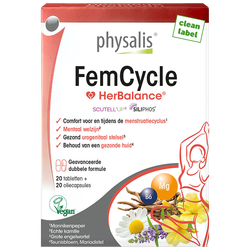 Physalis HerBalance® FemCycle - 20 tabletten + 20 oliecapsules
