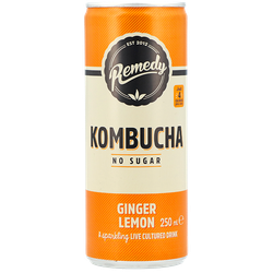 Remedy Kombucha Ginger Lemon - 250ml
